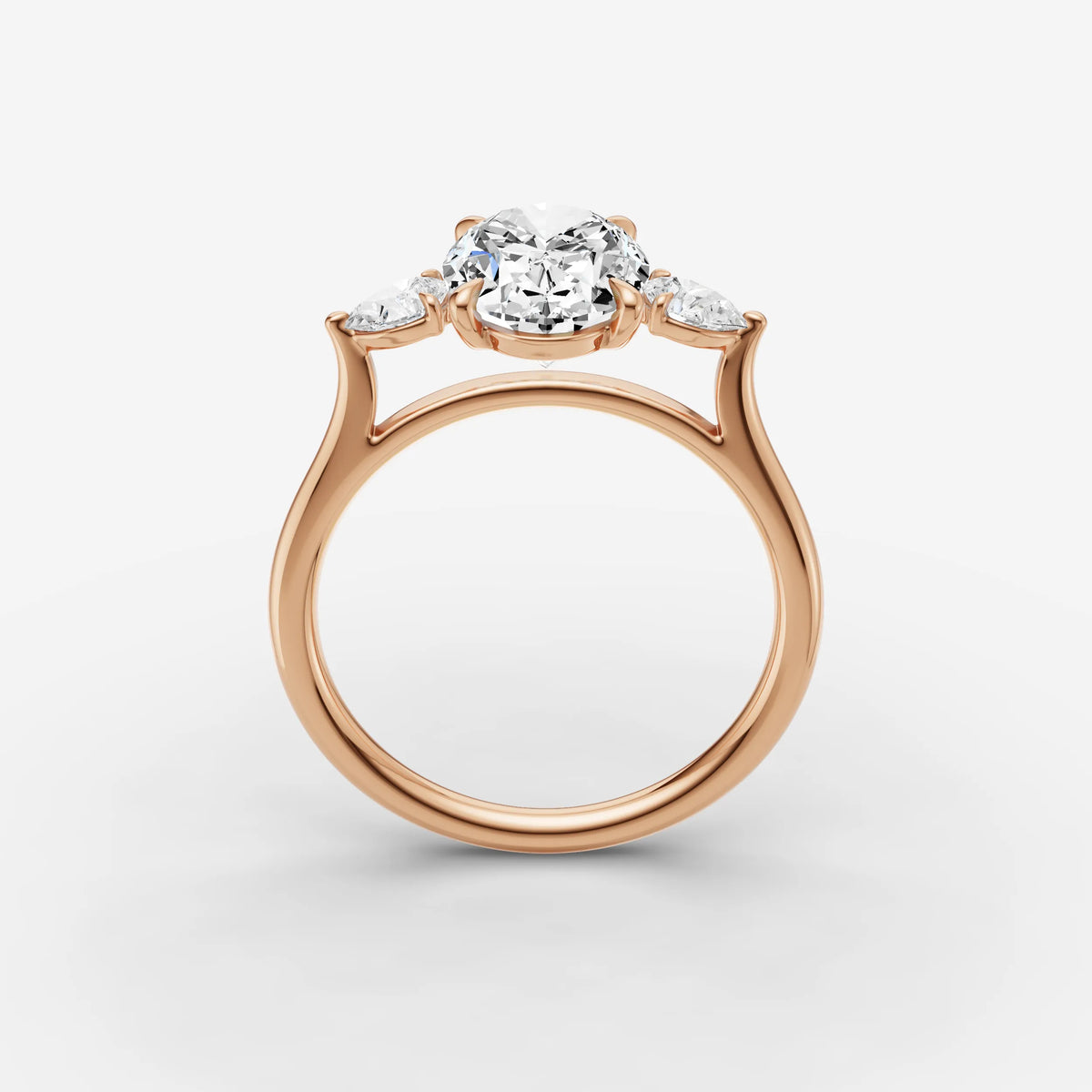 Three Stone - Oval