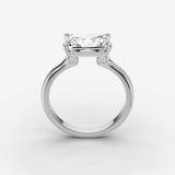 Horizon radiant diamond setting in gold, view 15