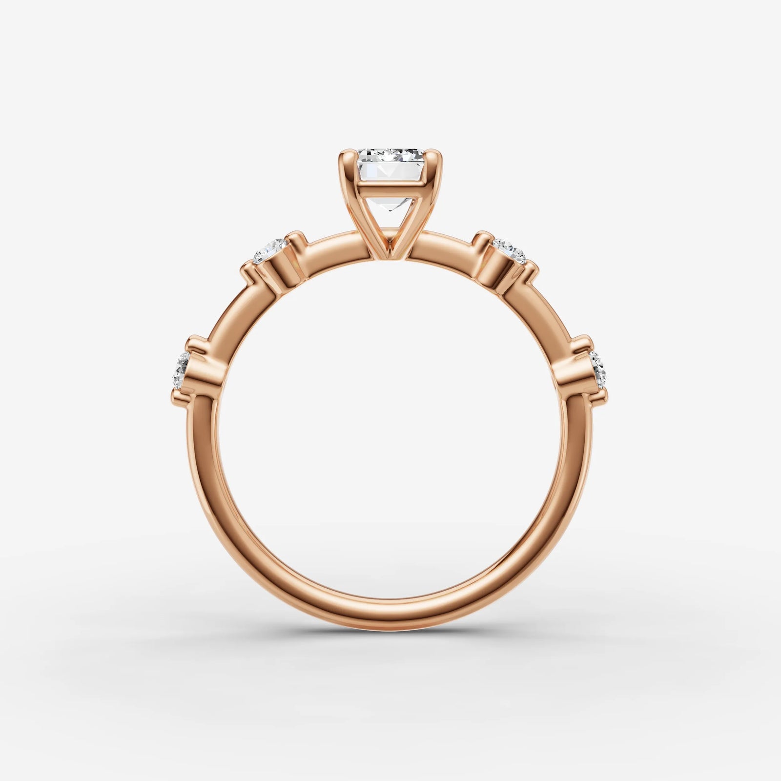 Dainty Pave - Emerald