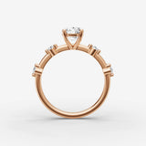 Dainty Pave - Round