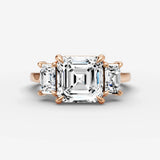 Three Stone - Asscher