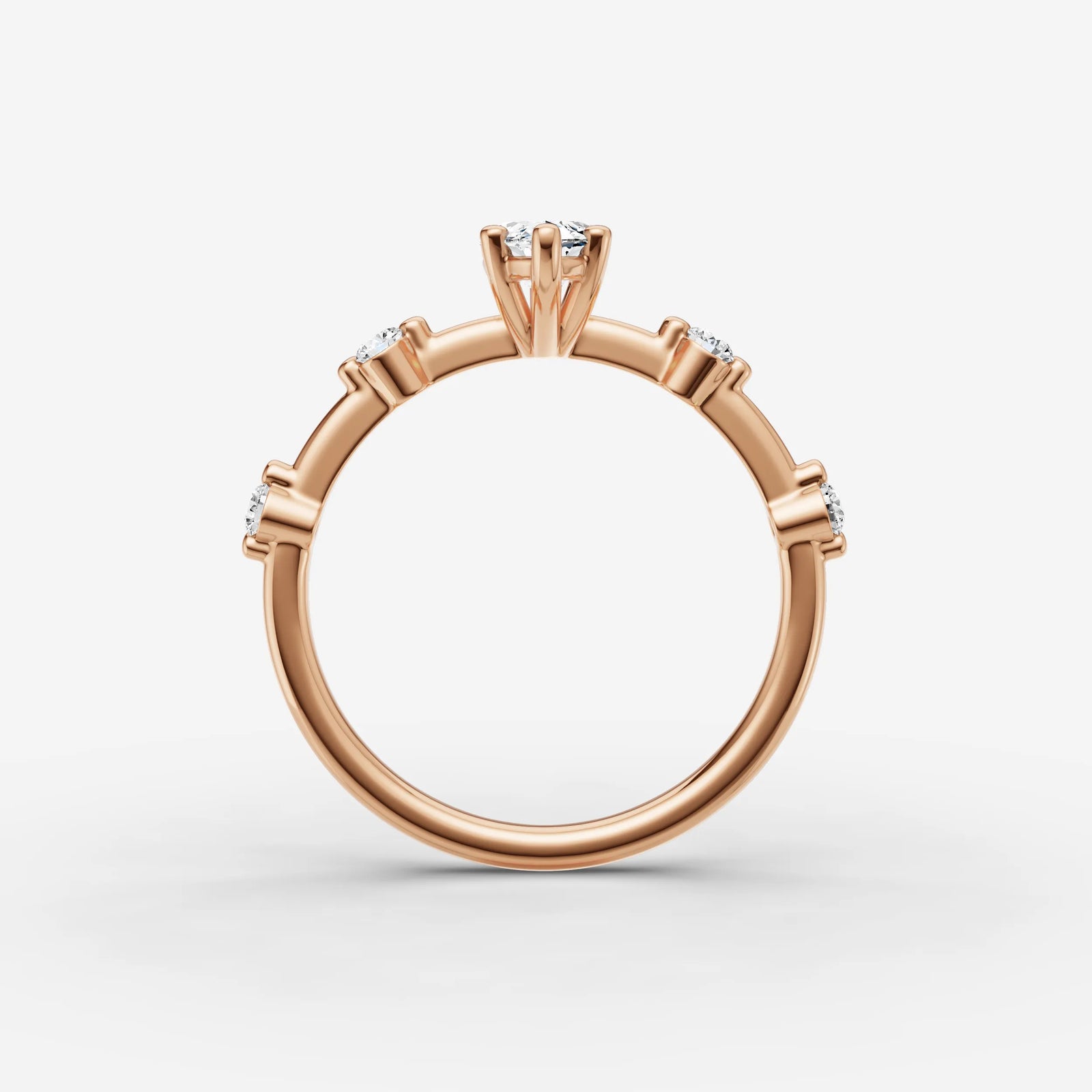 Dainty Pave - Marquise