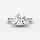 Horizon pear diamond setting in gold, view 13