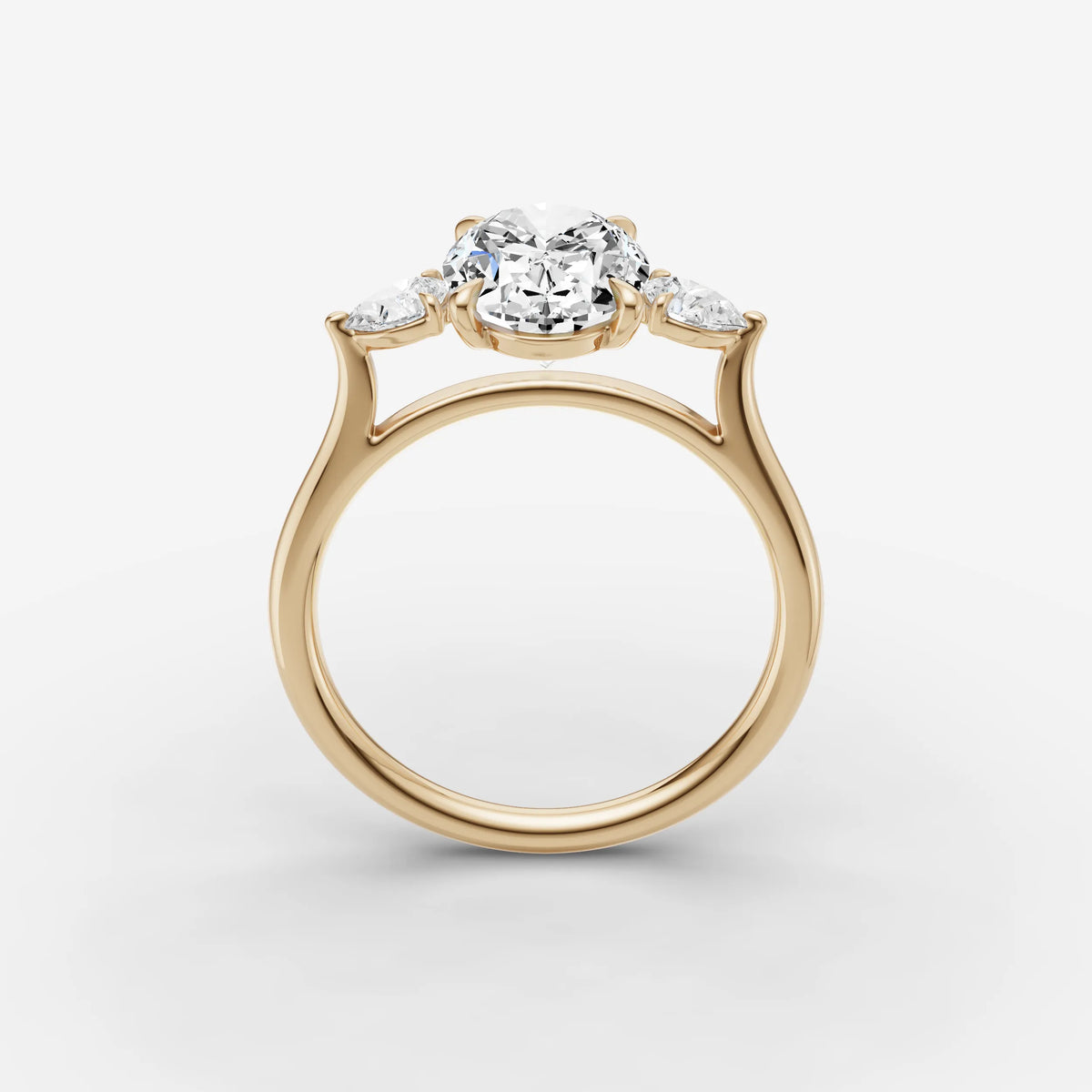 Three Stone - Oval