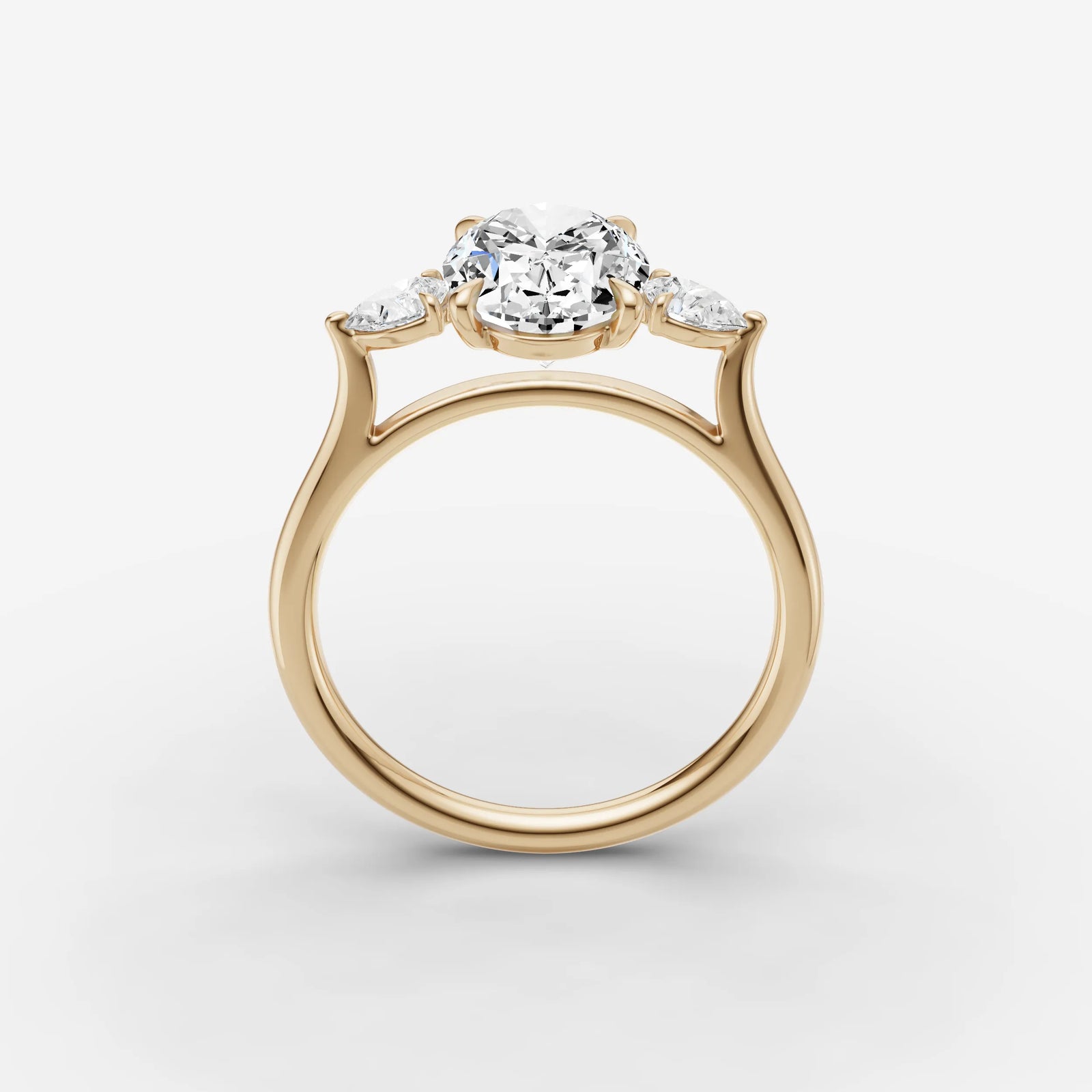 Three Stone - Oval
