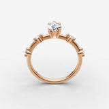 Dainty Pave - Marquise