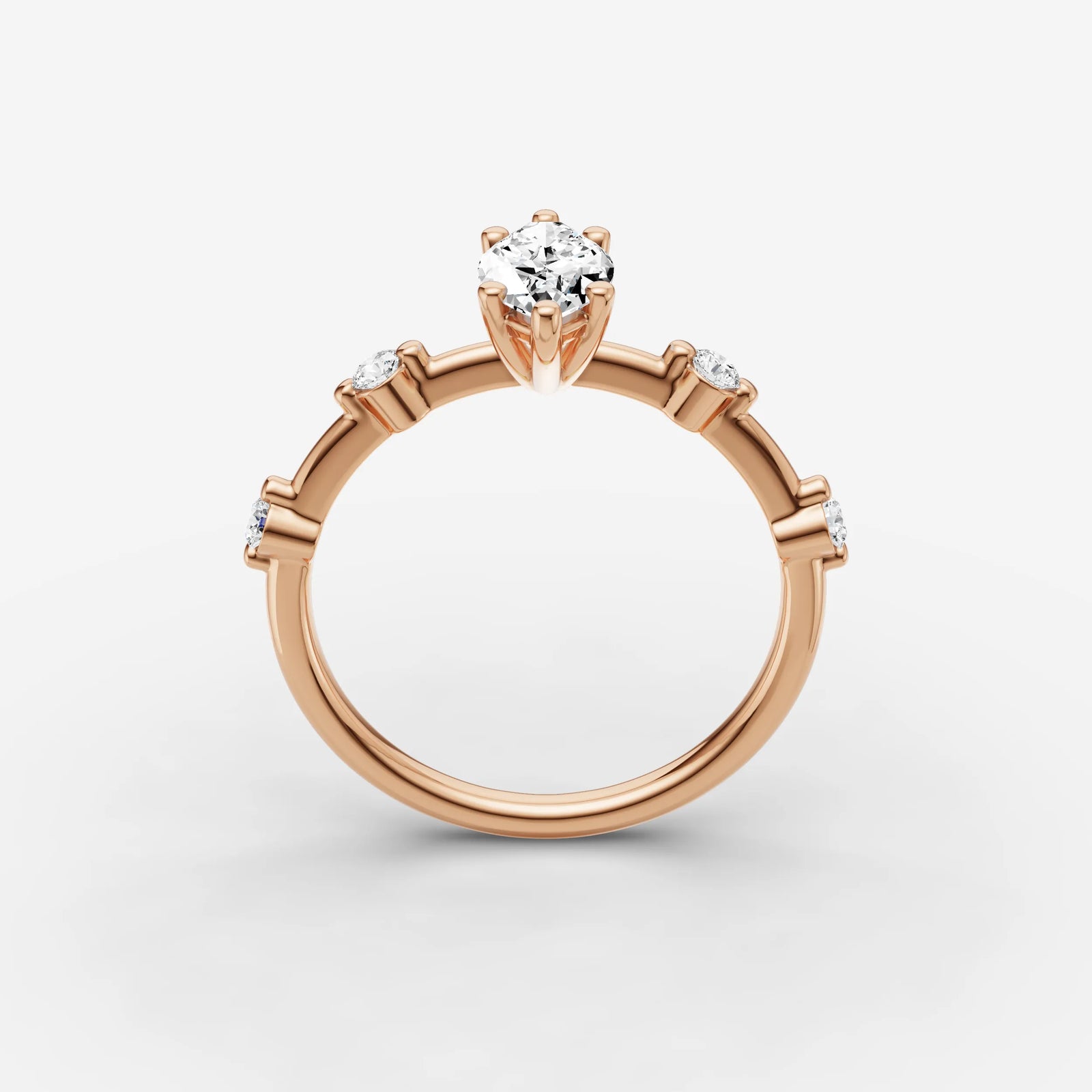 Dainty Pave - Marquise