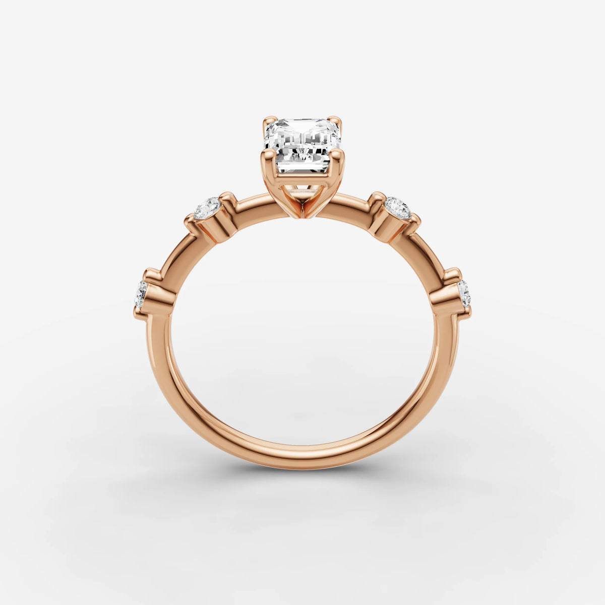 Dainty Pave - Emerald