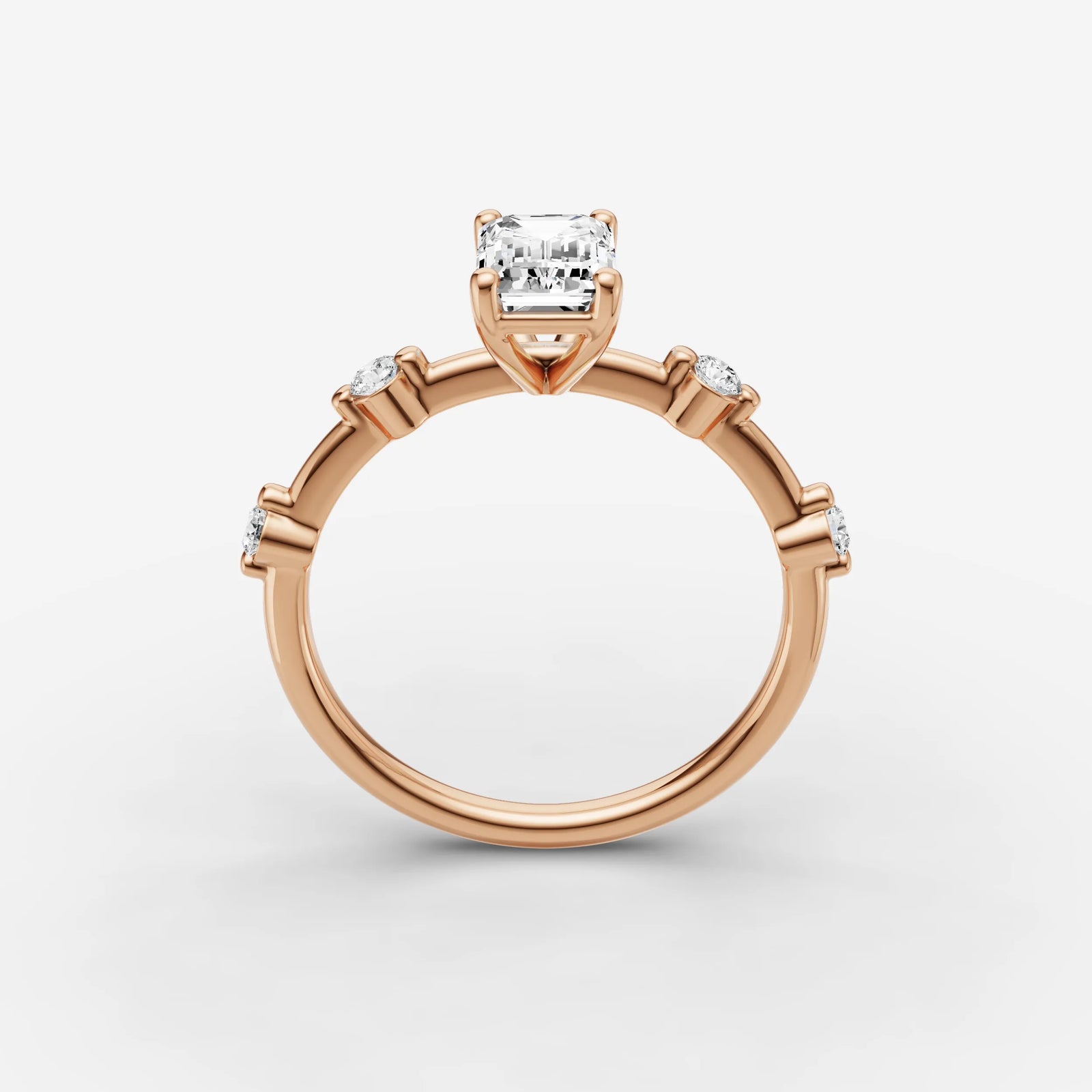 Dainty Pave - Emerald