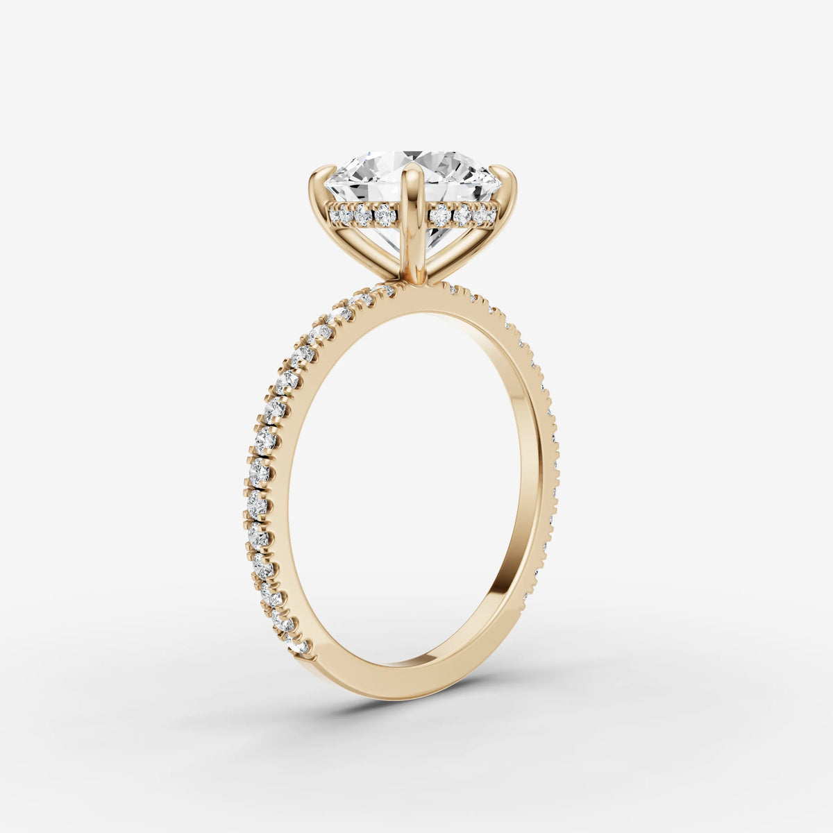 Hidden Halo & Pave - Round