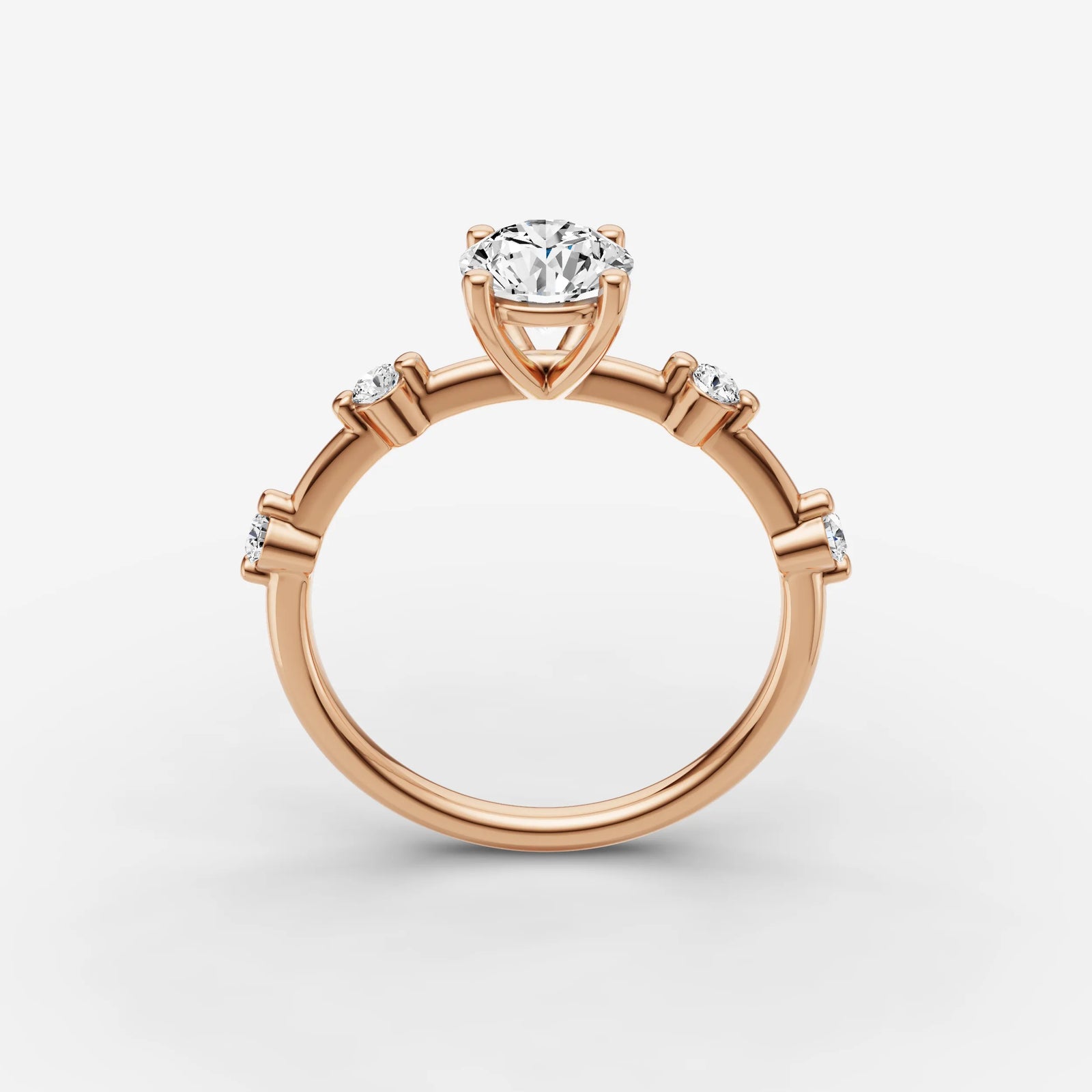 Dainty Pave - Round