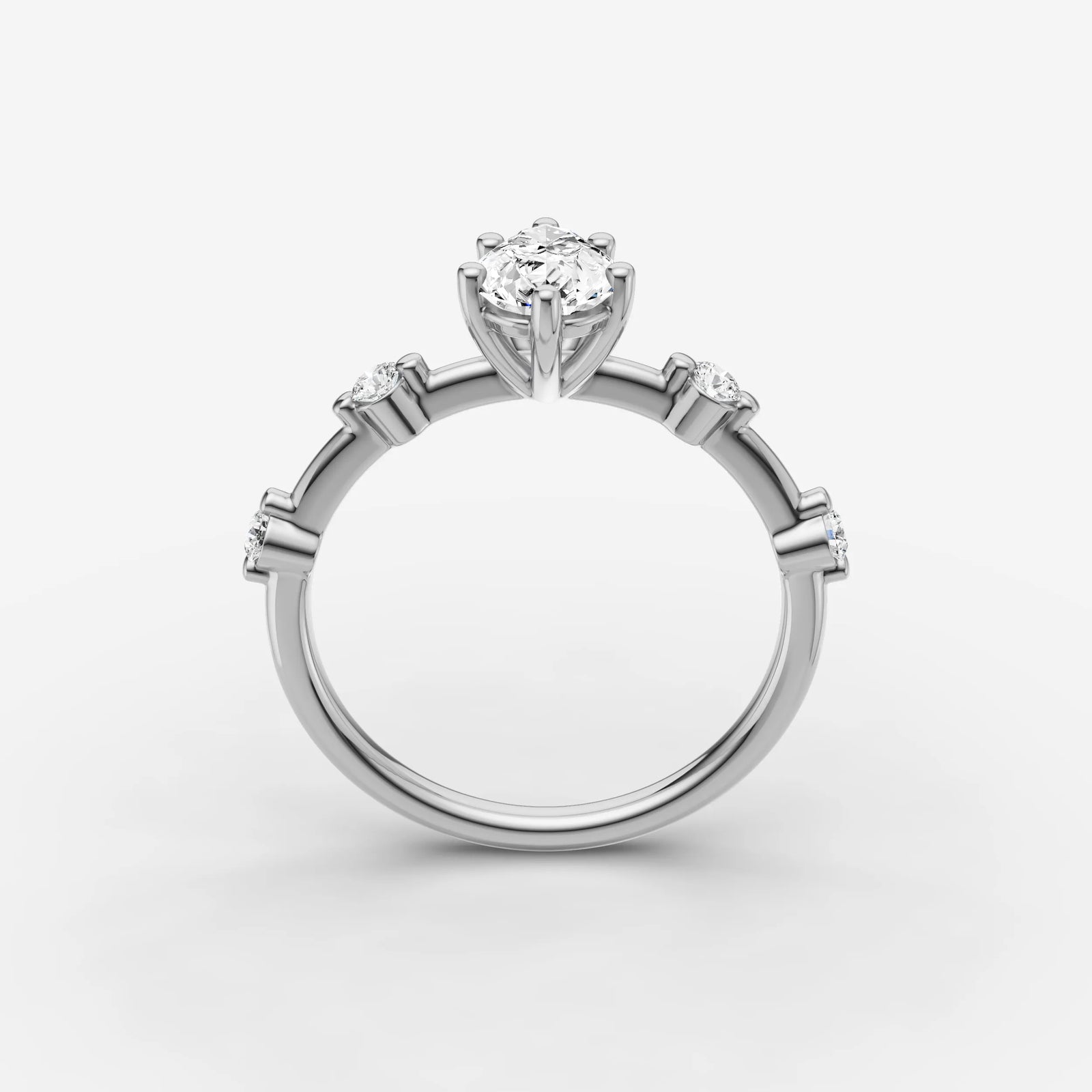 Dainty Pave - Pear