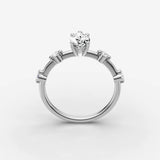 Dainty Pave - Marquise