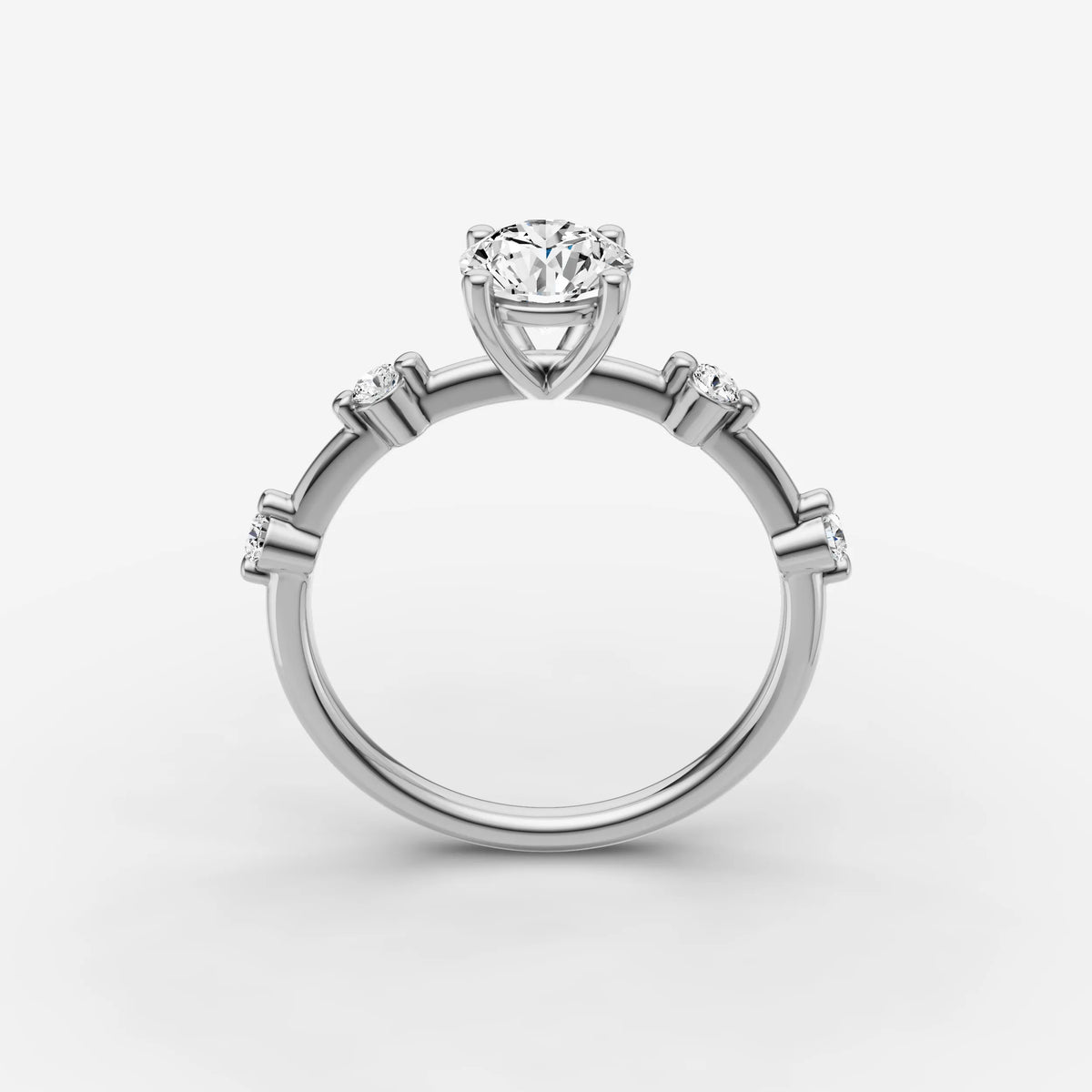 Dainty Pave - Round