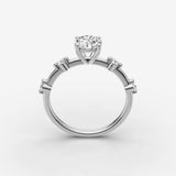 Dainty Pave - Round