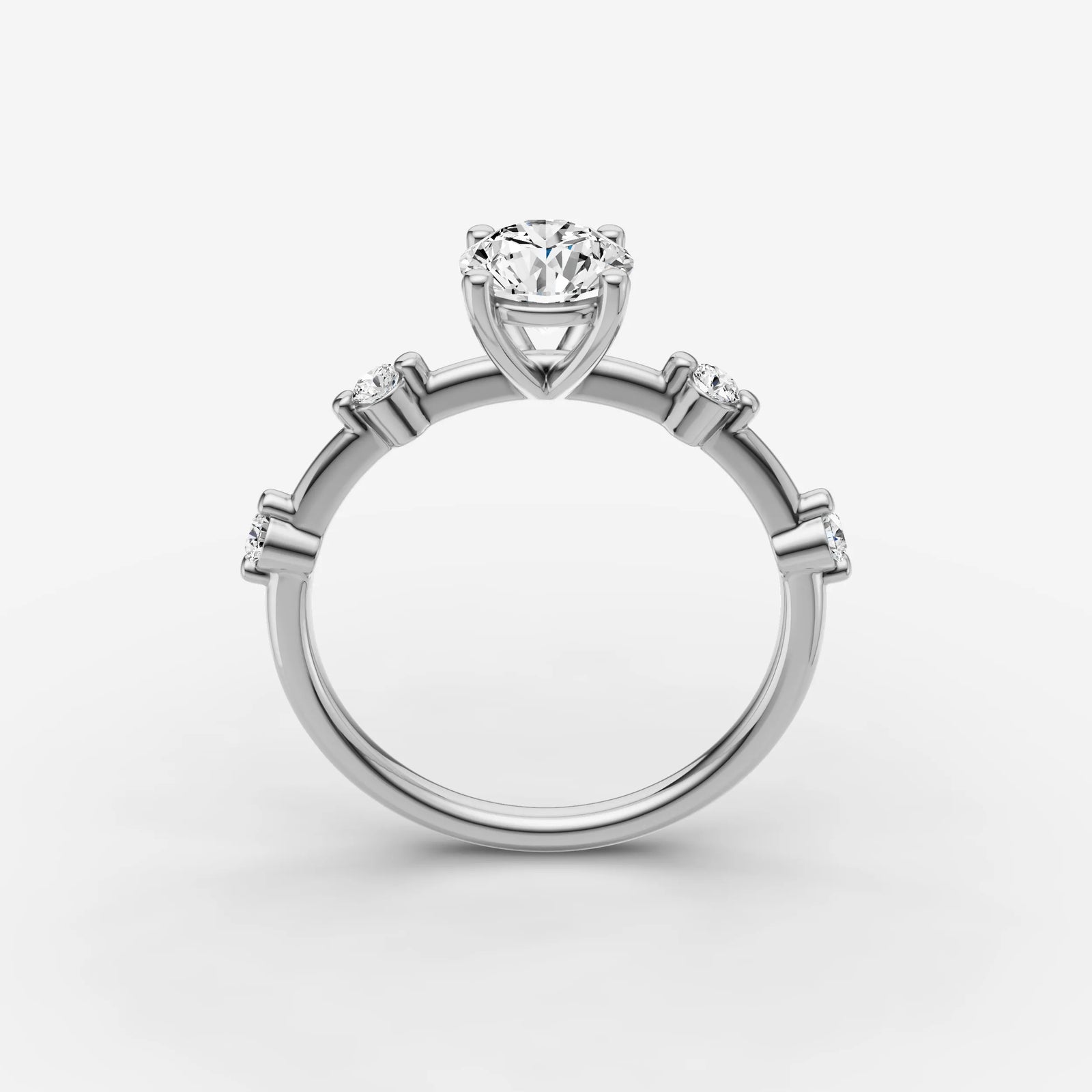 Dainty Pave - Round