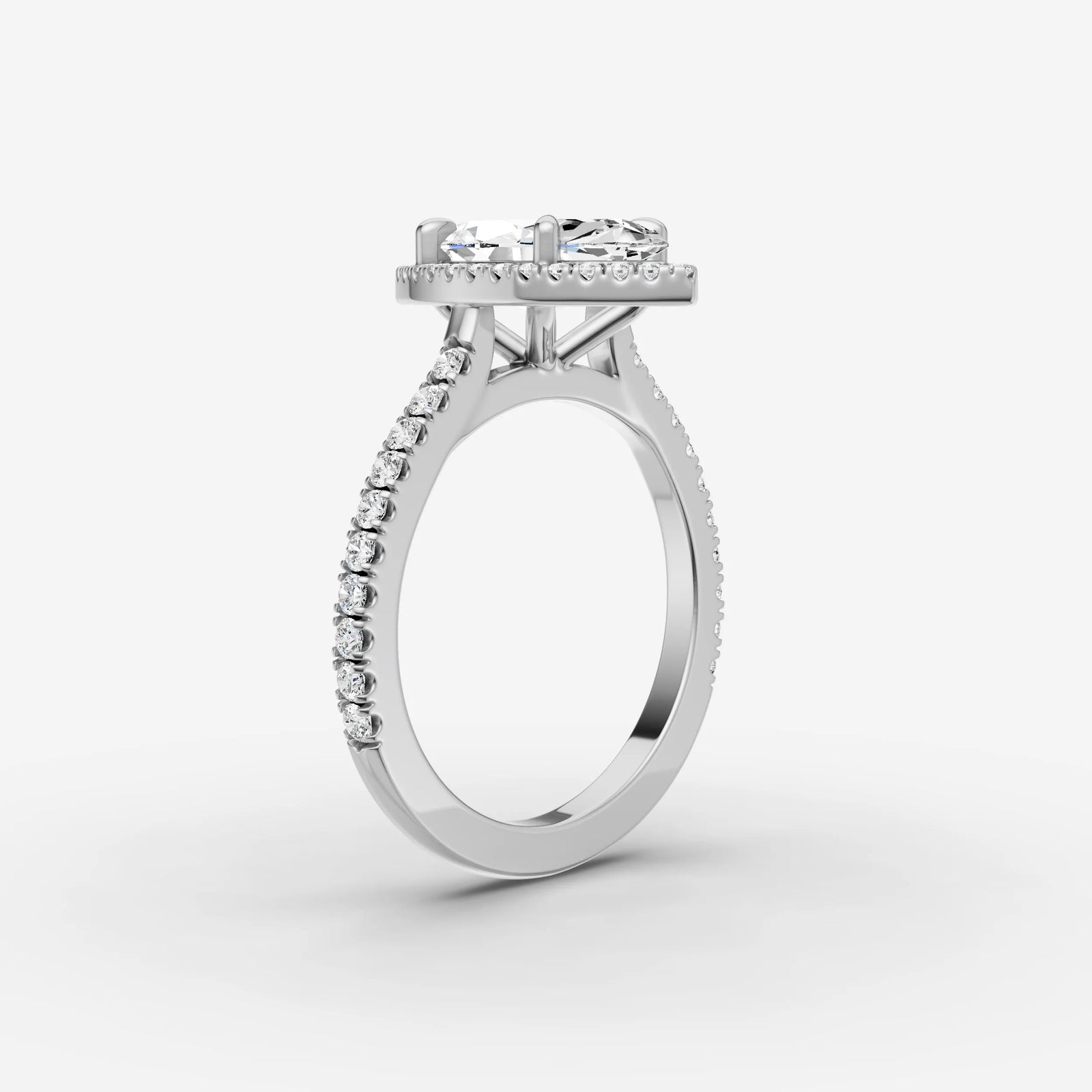 Aurore Etoile marquise diamond setting in gold, view 16