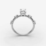 Dainty Pave - Emerald