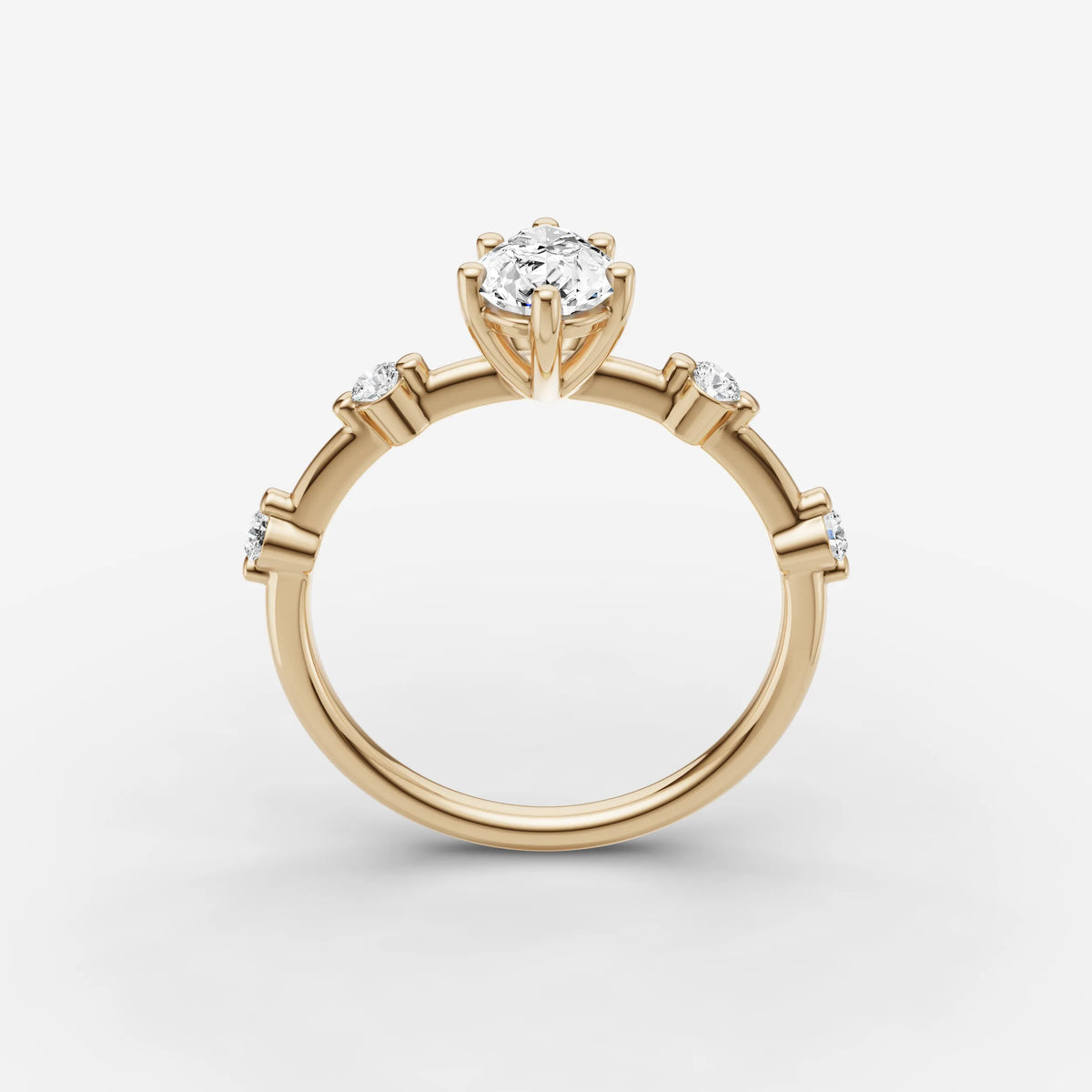 Dainty Pave - Pear