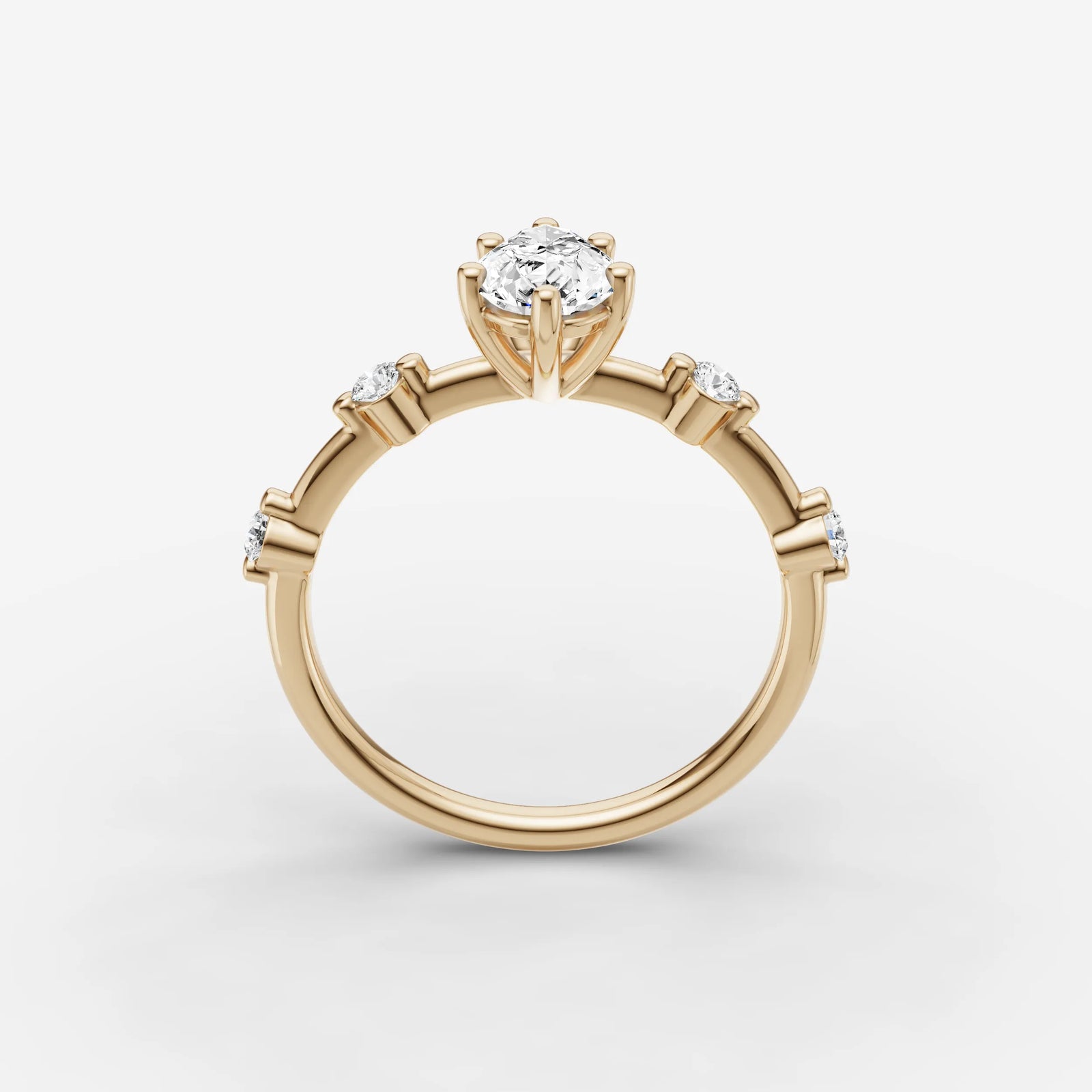 Dainty Pave - Pear