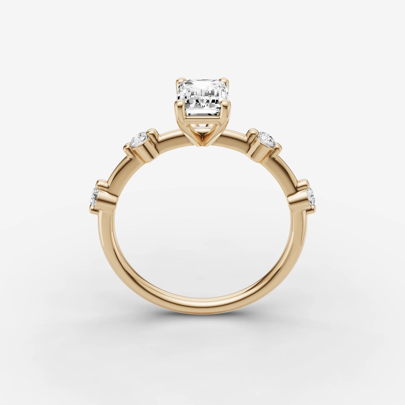 Dainty Pave - Emerald