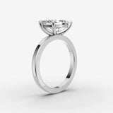 Horizon marquise diamond setting in gold, view 16