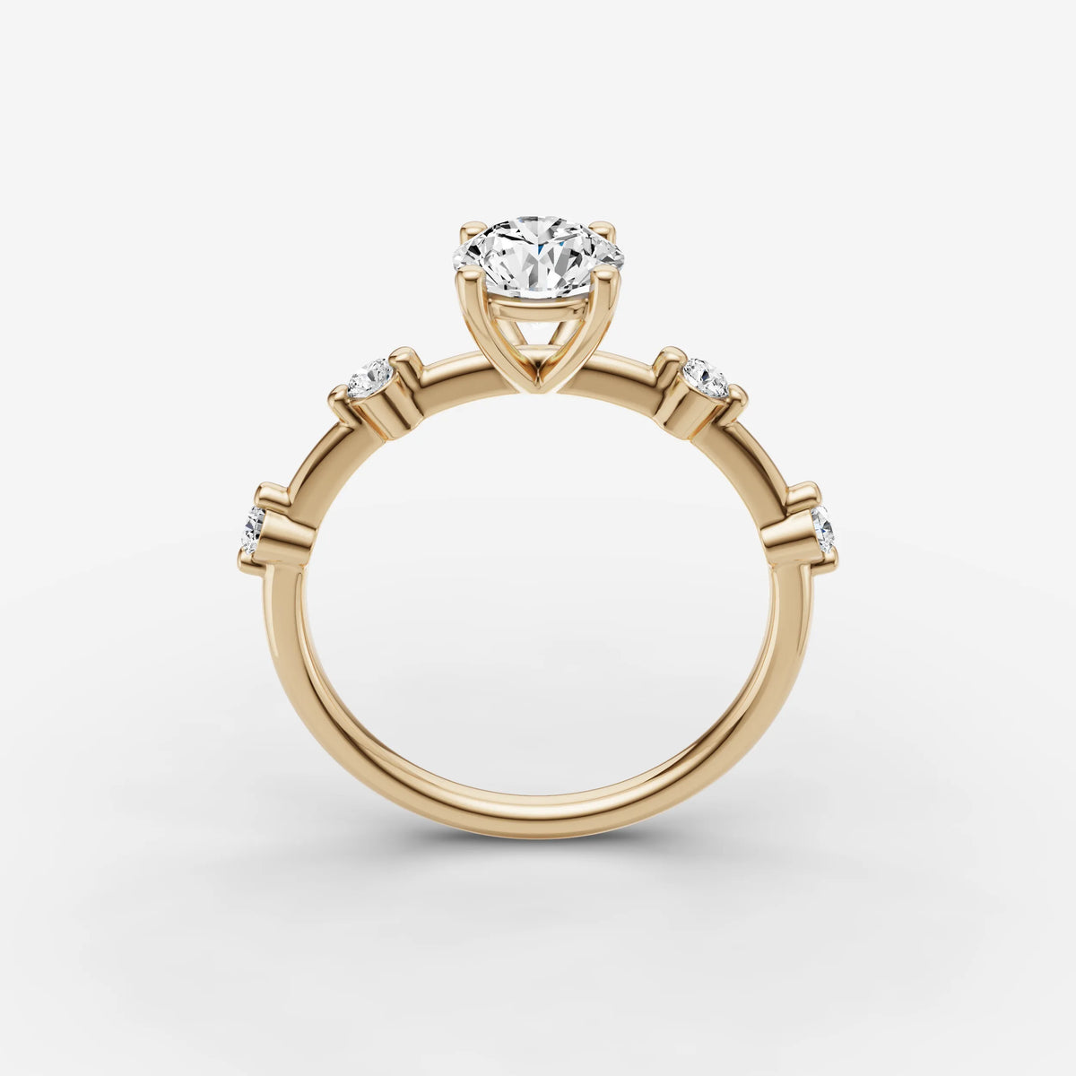 Dainty Pave - Round