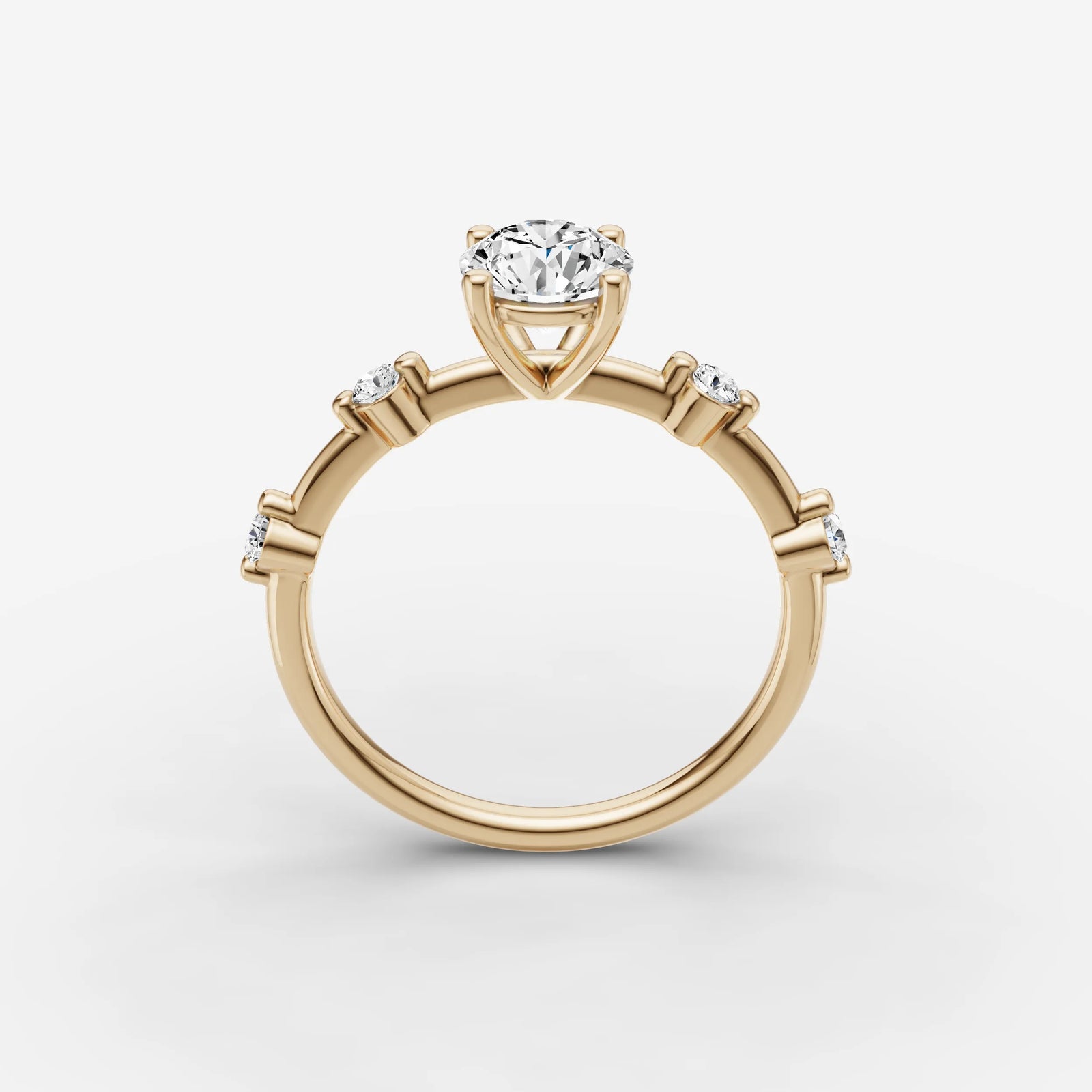 Dainty Pave - Round