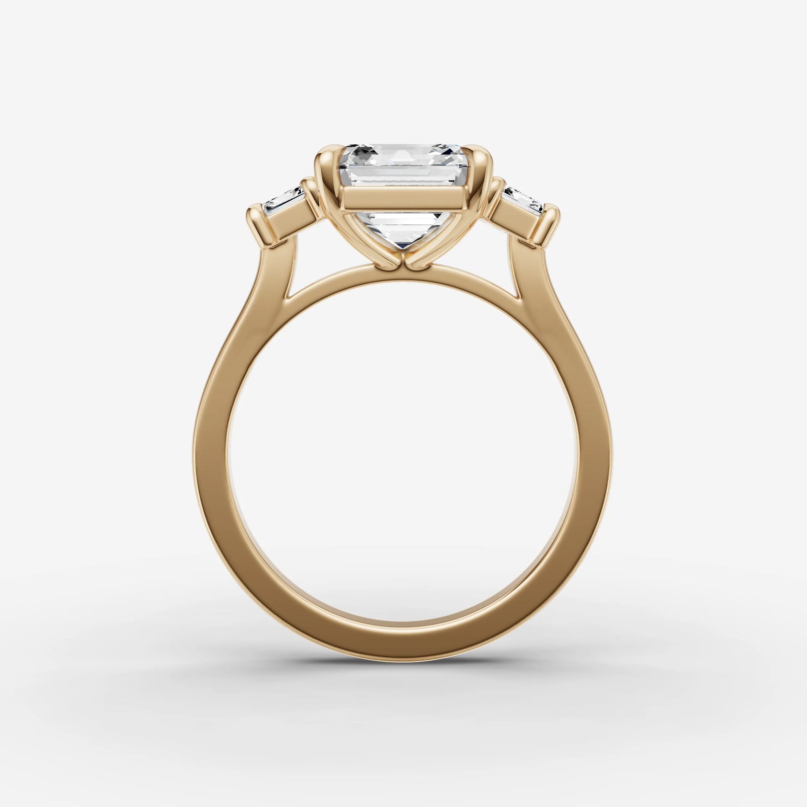 Three Stone - Asscher