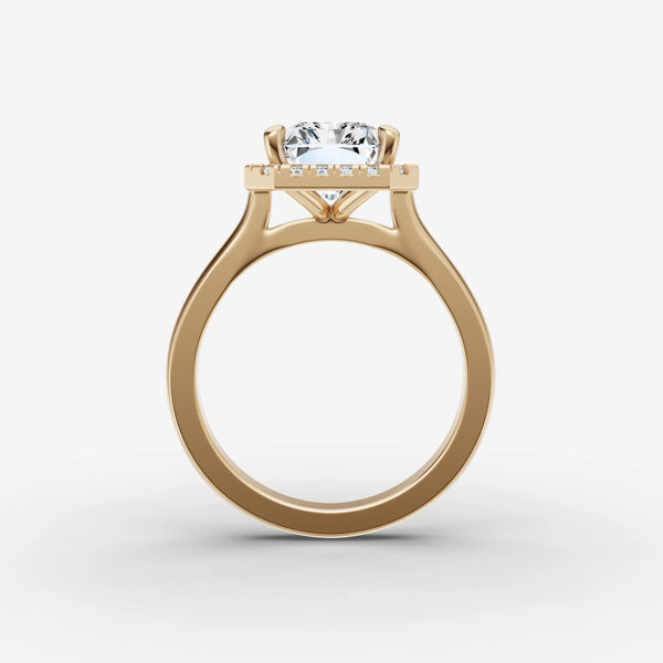 Aurore Radiant ring setting, view 2