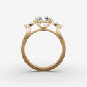 Trinite Radiant ring setting, view 2