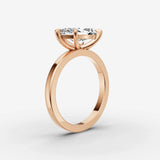 Horizon marquise diamond setting in gold, view 10