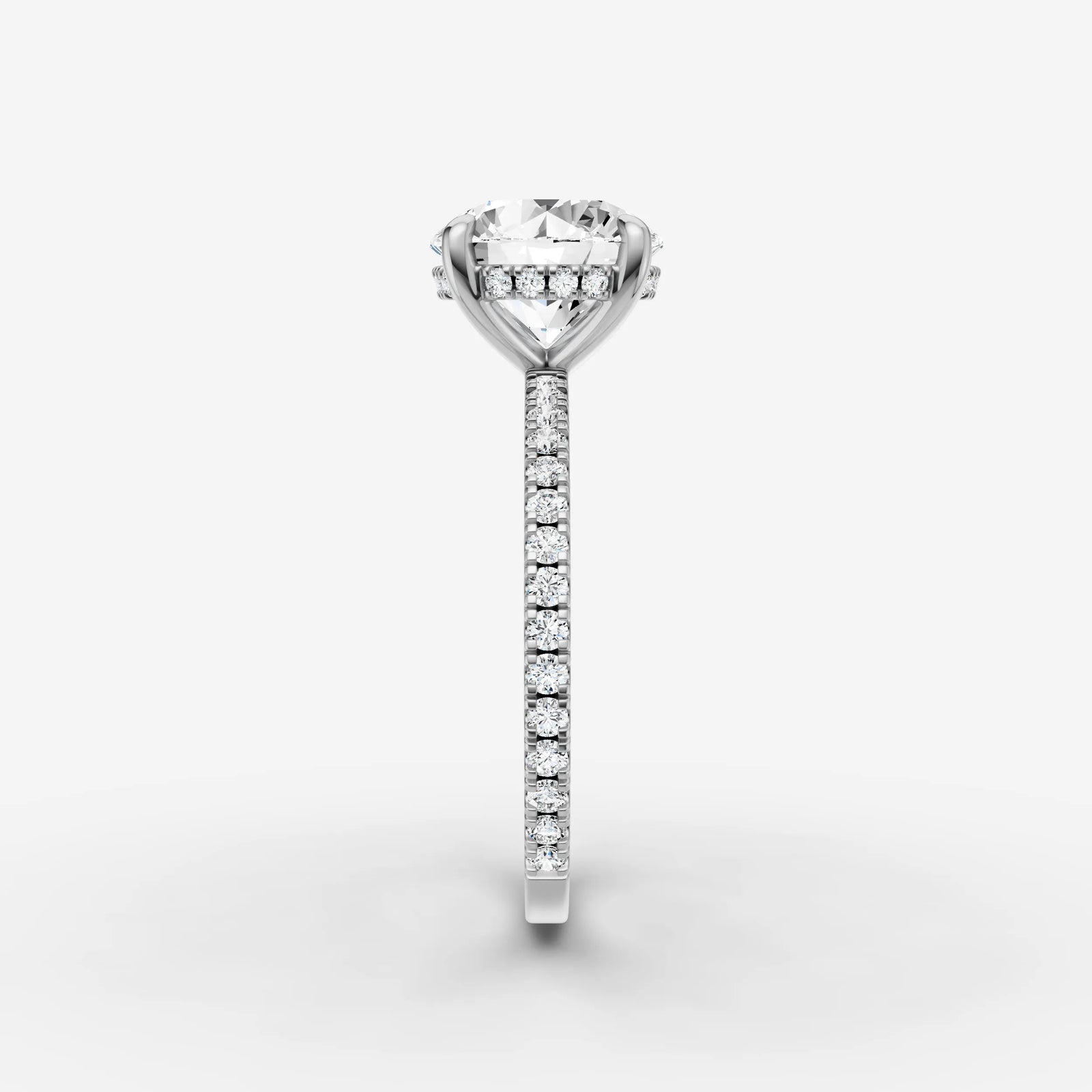 Hidden Halo & Pave - Round
