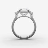 Three Stone - Asscher