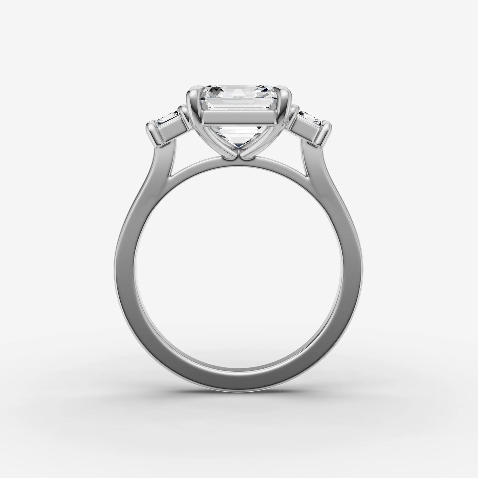 Three Stone - Asscher