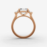 Three Stone - Asscher