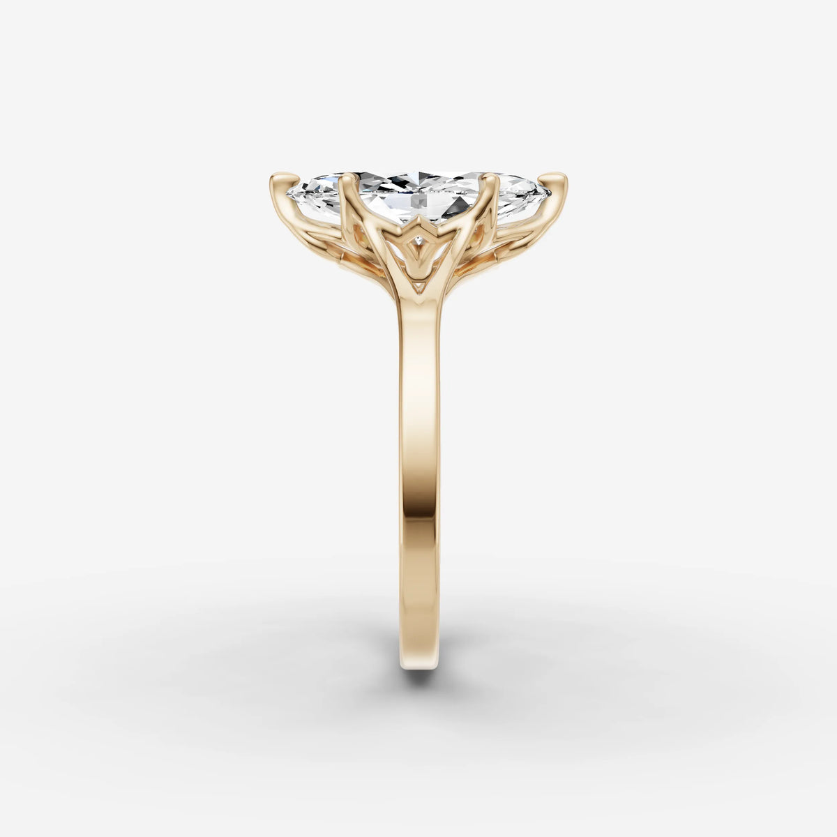 Split Shank - Marquise
