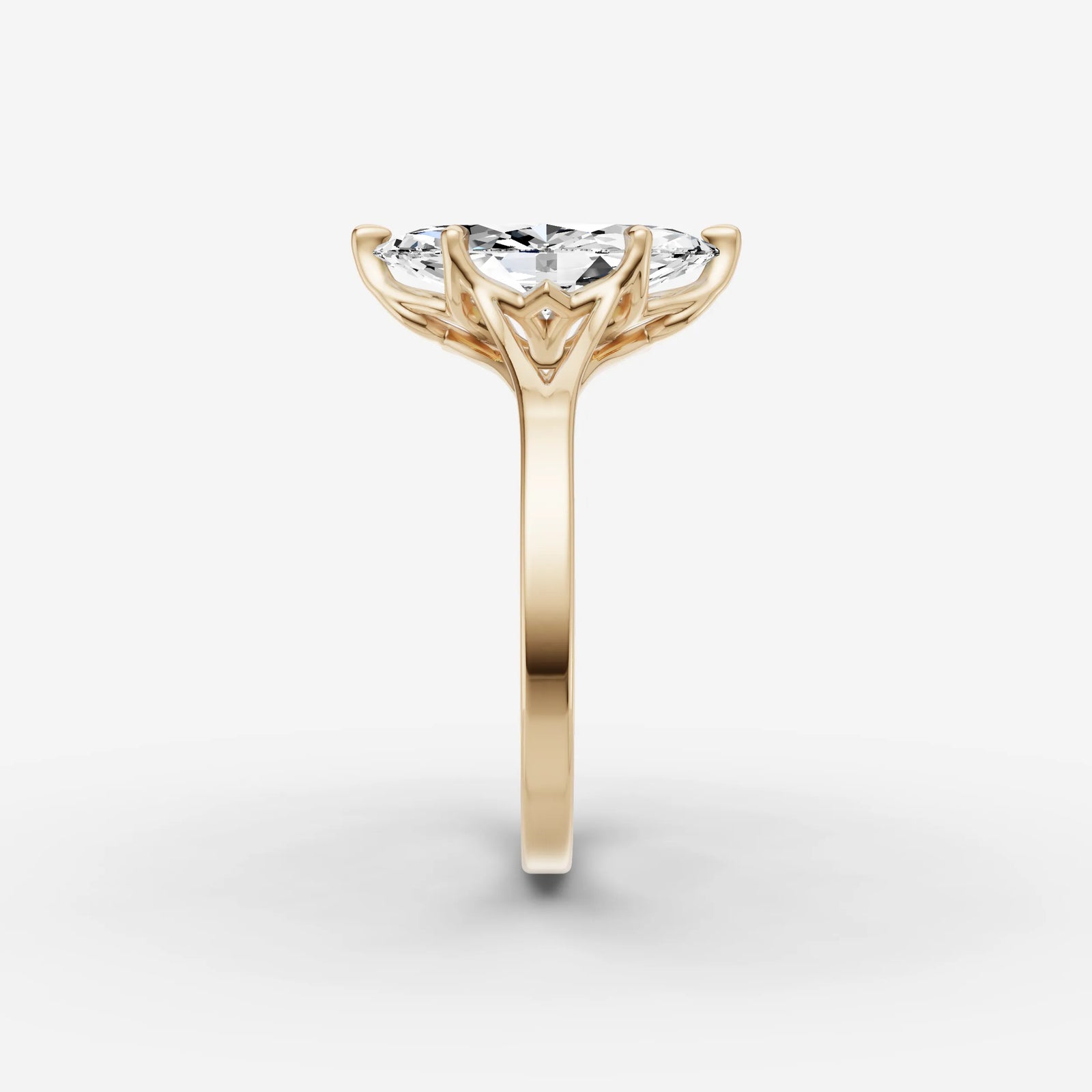 Split Shank - Marquise