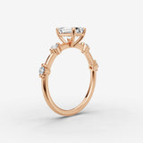 Dainty Pave - Emerald
