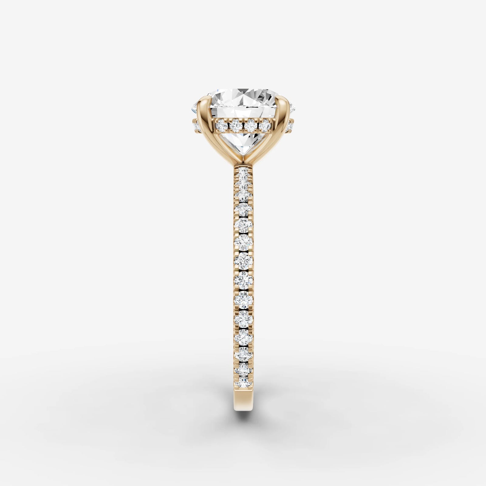 Hidden Halo & Pave - Round