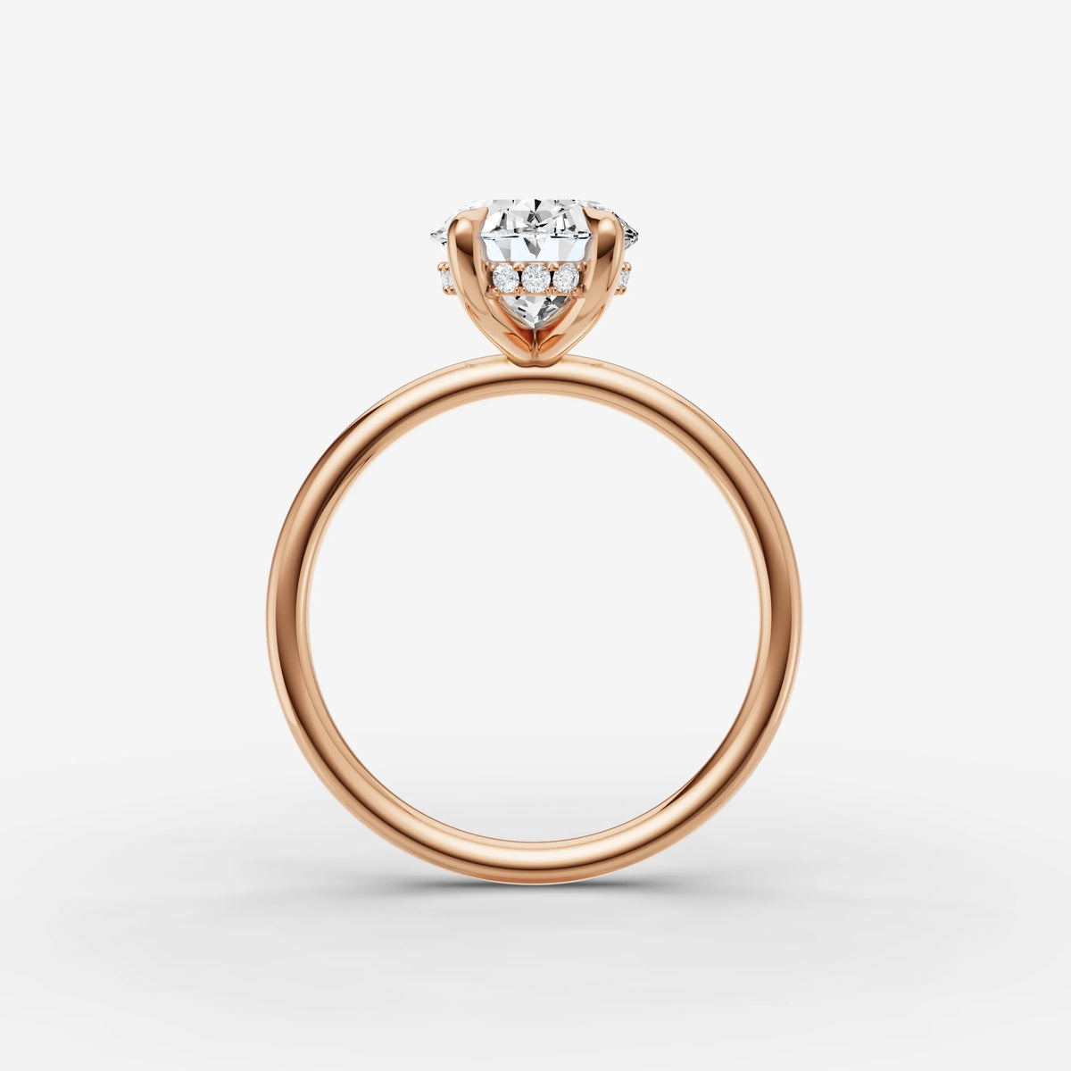 Hidden Halo - Oval
