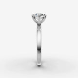 Horizon marquise diamond setting in gold, view 17