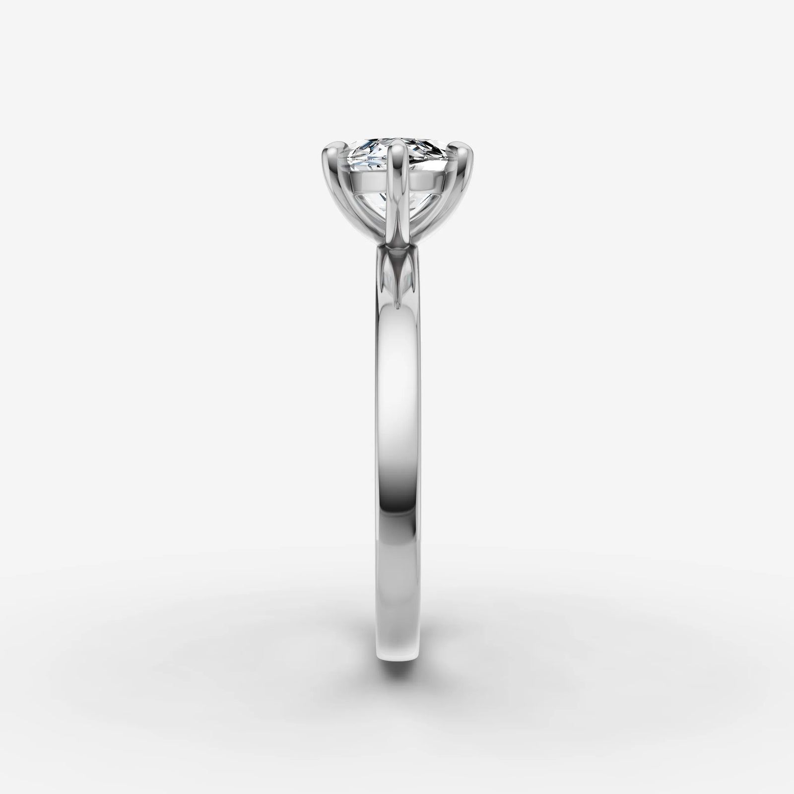 Horizon marquise diamond setting in gold, view 17