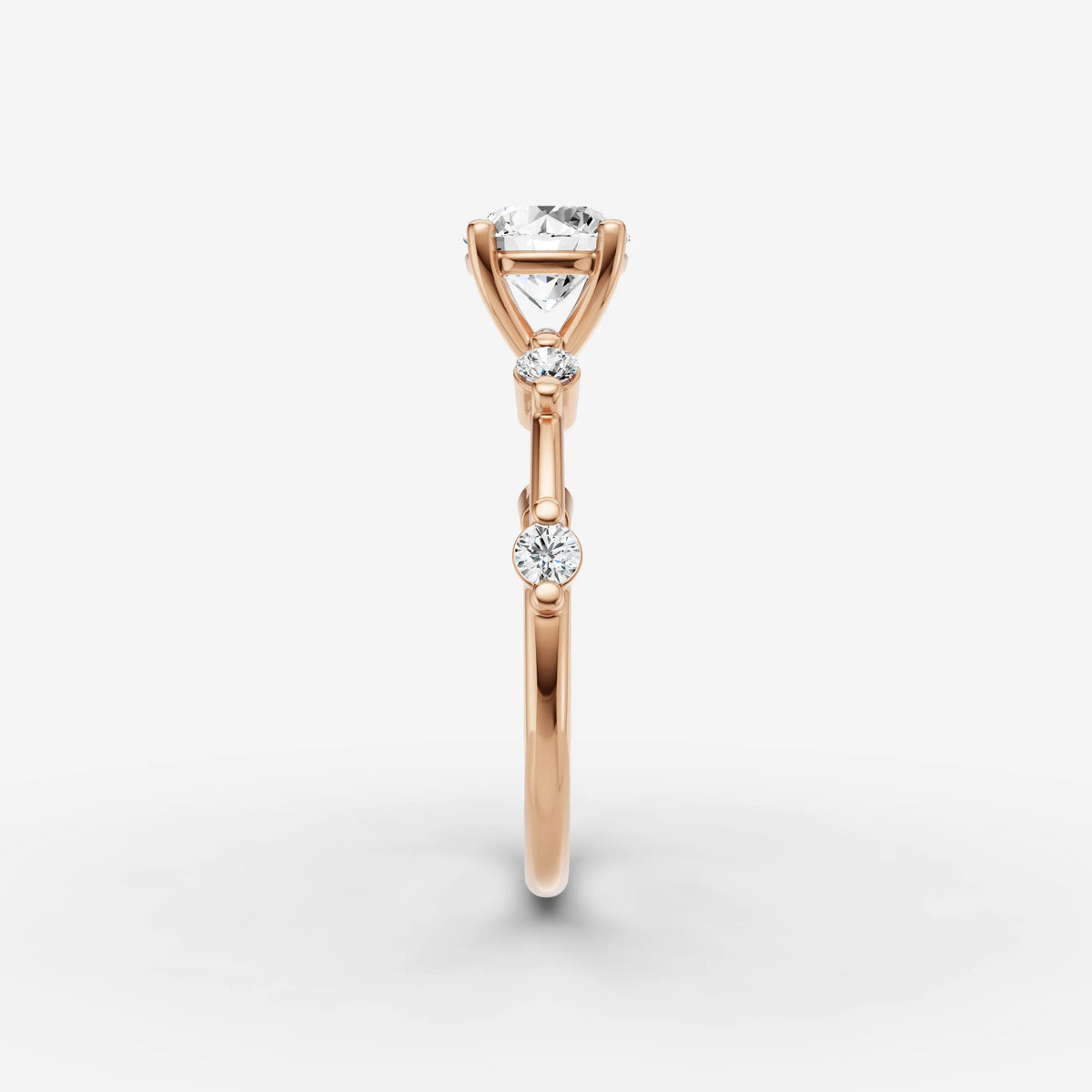 Dainty Pave - Round