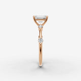 Dainty Pave - Emerald