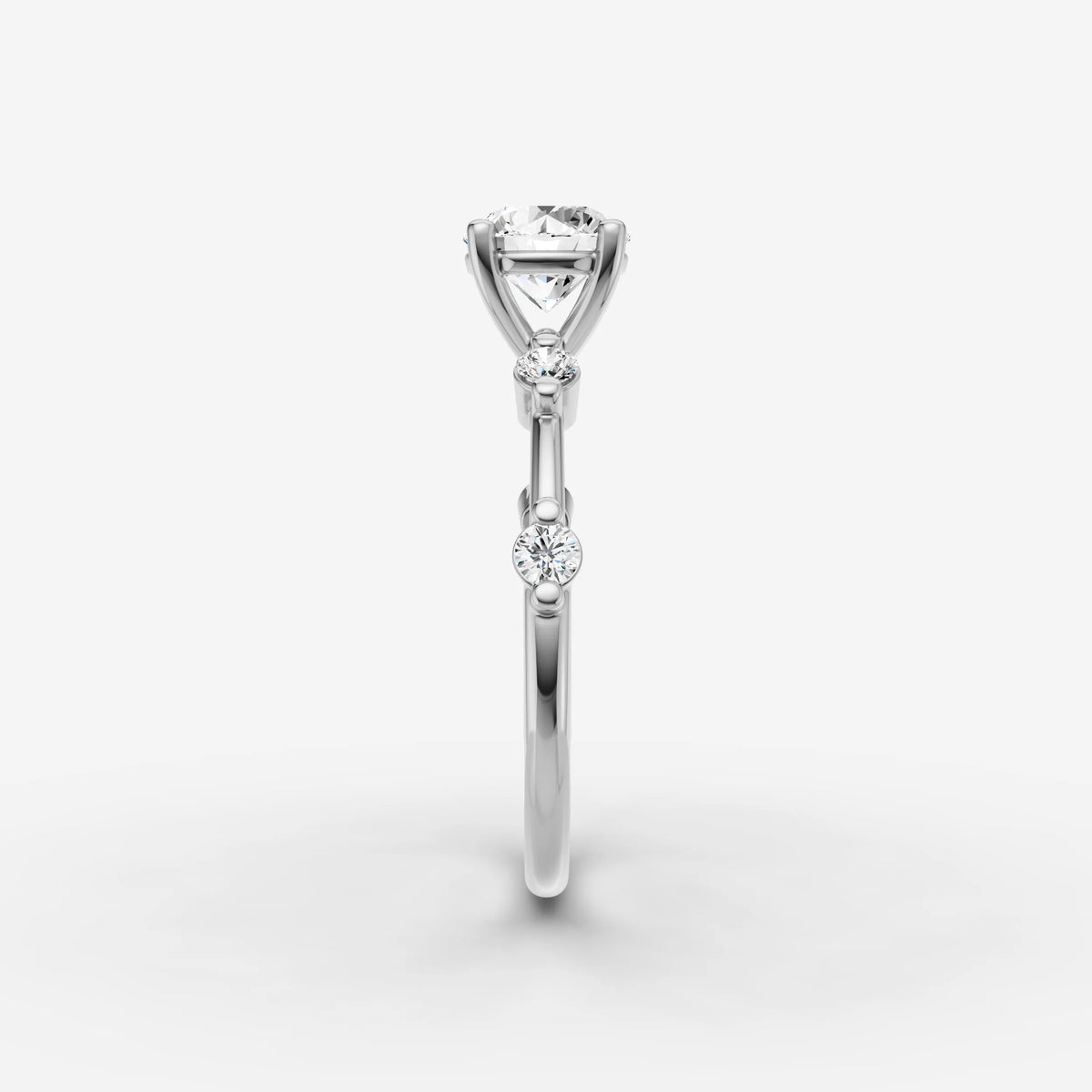 Dainty Pave - Round