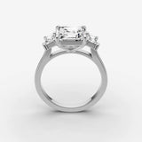 Three Stone - Asscher