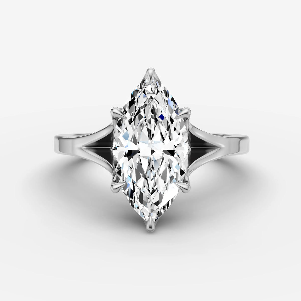 Split Shank - Marquise