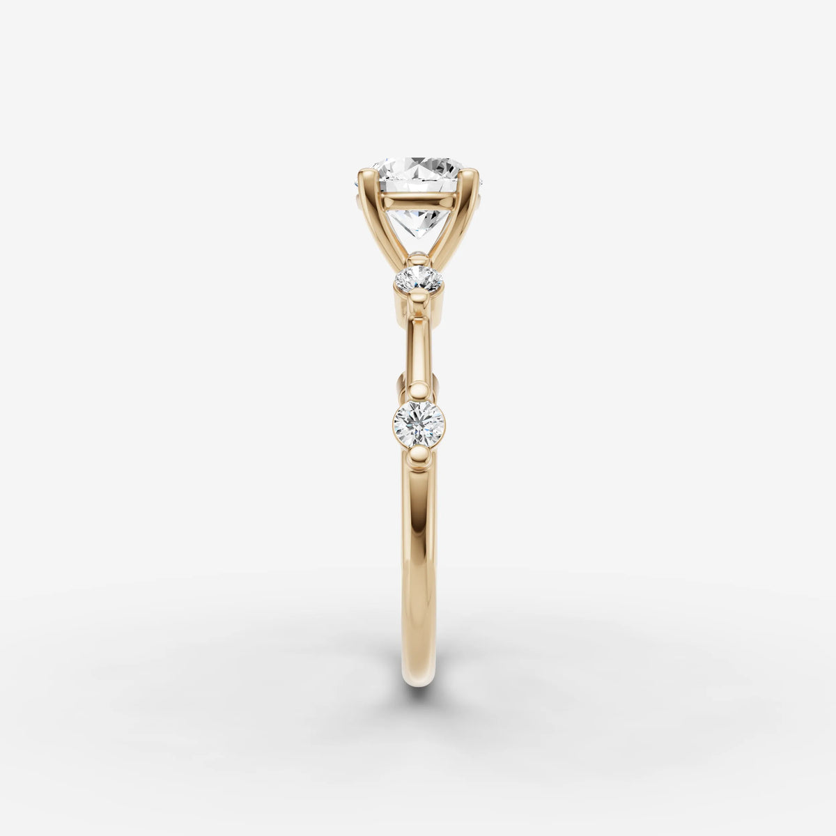 Dainty Pave - Round