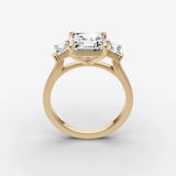 Three Stone - Asscher